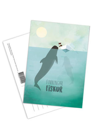 Billede af FJORD Postkort - Finningarfiskur