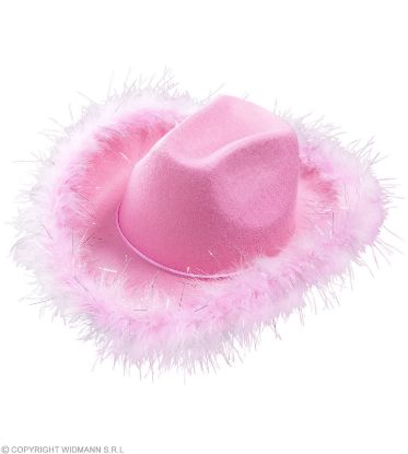 Billede af Cowboyhattur Pink