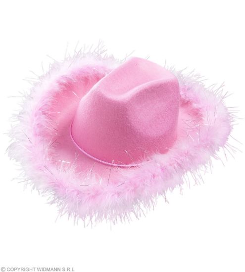 Billede af Cowboyhattur Pink