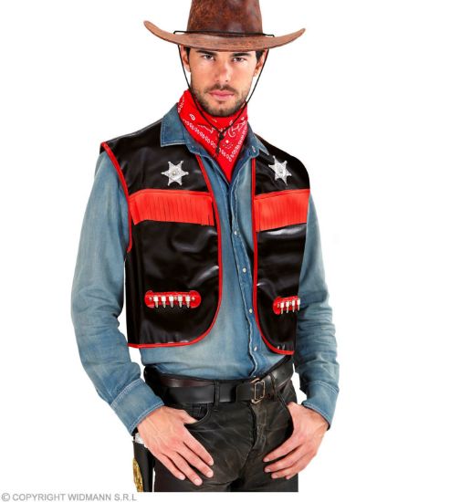Billede af Cowboy Vestur (Vaksin M/L)