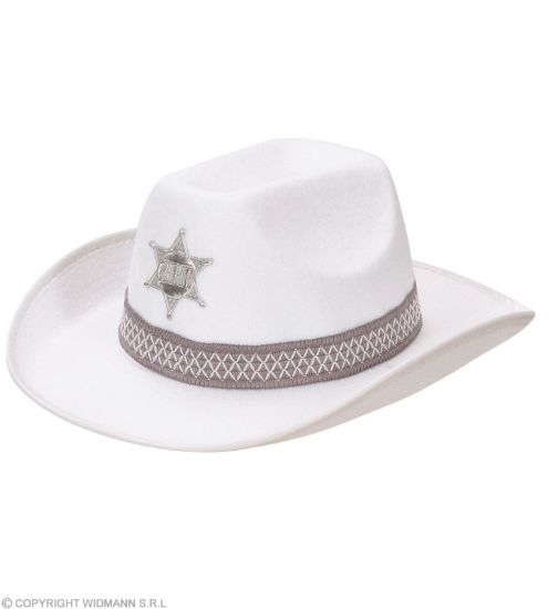 Billede af Sheriff hattur hvítur
