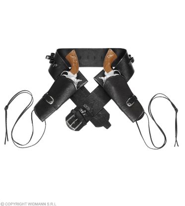 Billede af Cowboy Revolvara Belti Svart