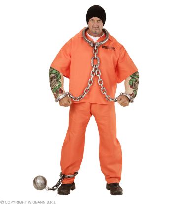 Billede af Tatoveraður fangi Skjúrta ermar buksur (Vaksin XL)