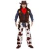 Billede af Cowboyari Vestur buksur hattur.. (140cm / 8-10 ár)
