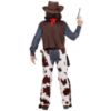 Billede af Cowboyari Vestur buksur hattur.. (140cm / 8-10 ár)