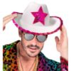 Billede af Cowboy Hattur Hvítur og Reyður