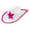 Billede af Cowboy Hattur Hvítur og Reyður