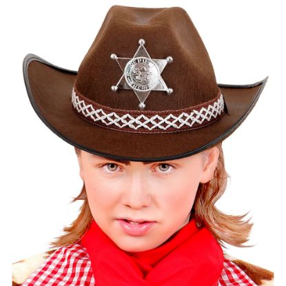 Billede af Cowboy Hattur við Stjørnu Brúnur