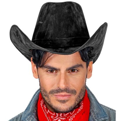 Billede af Cowboy Hattur Svartur