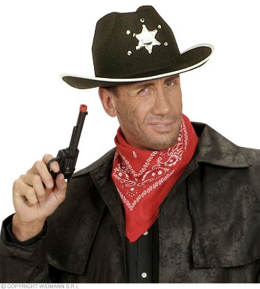 Billede af Cowboy Hattur við Stjørnu Svartur