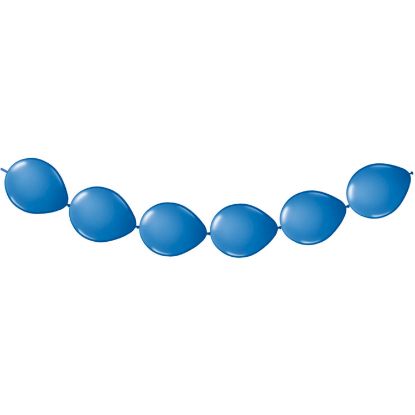 Billede af Link-Ballónir 25cm Bláar 3m 8 stk