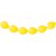 Billede af Link-Ballónir 25cm Gular 3m 8 stk