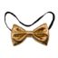 Billede af Bow Tie Metallic Gold