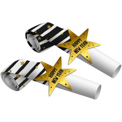 Billede af Blowouts Paper Party Horns Happy New Year