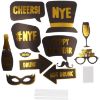 Billede af Photobooth Set Happy New Year 12 stk