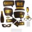 Billede af Photobooth Set Happy New Year 12 stk