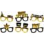 Billede af Paper Glasses Happy New Year 6 stk