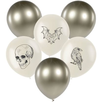 Billede af Ballónir Halloween 33cm 6 stk