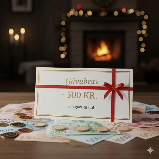 Billede af Gávubræv á 500 kr