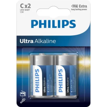 Billede af Philips C battarí 2stk