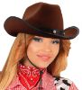 Billede af Cowboy Hattur Brúnur