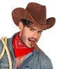 Billede af Ruskinn-líknandi Cowboy Hattur Brúnur