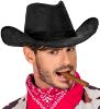 Billede af Ruskinn-líknandi Cowboy Hattur Svartur