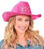 Billede af Cowboy Hattur við Diamantum Pink