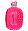 Billede af Cowboy Hattur við Diamantum Pink