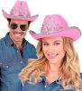 Billede af Cowboy Hattur við Tiara Hvítur