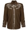 Billede af Cowboy Skjúrta Brún XXL