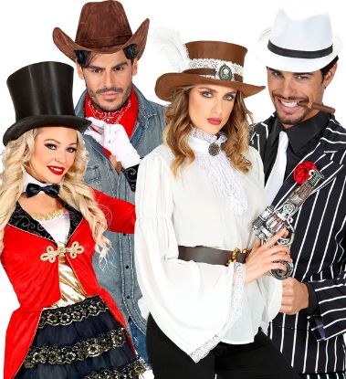 Billede af 4 sjálvklebrandi skúm til leyst sitandi hattar