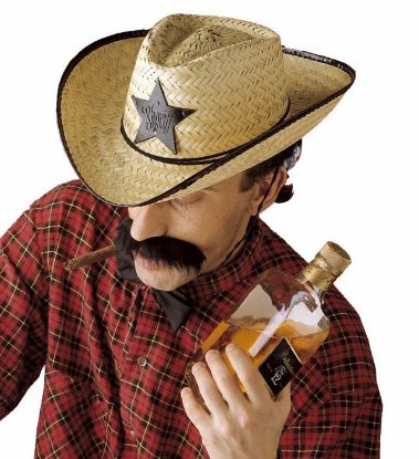 Billede af Cowboy Hattur Strá