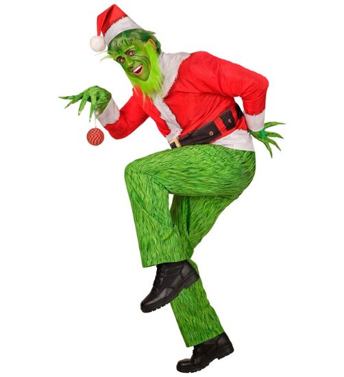 Billede af Grinch (Fast Costume) (Jakki,Buksir,Ha) (Vaksin L)