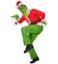 Billede af Grinch (Fast Costume) (Jakki,Buksir,Ha) (Vaksin L)