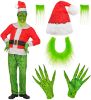 Billede af Grinch (Fast Costume) (Jakki,Buksir,Ha) (Vaksin L)