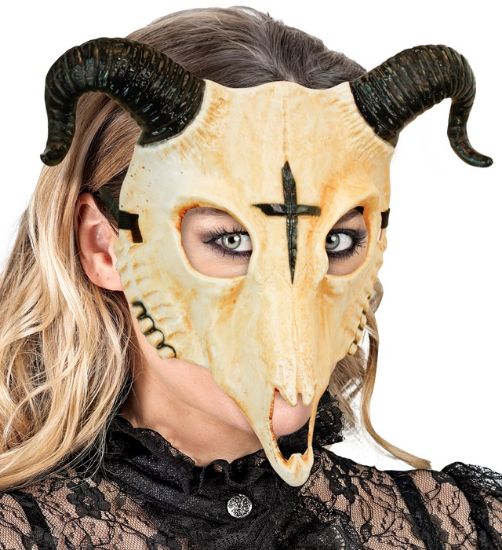 Billede af Sataniskur Veðra Skóltur Maska hart plast