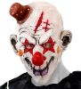 Billede af Killer Clown maska við mini hatti