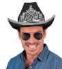 Billede af Cowgirl Party Hattur við Tiara Svartur