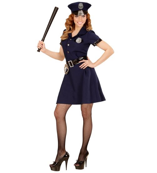 Billede af Løgreglukvinna Kjóli, belti, hattur (Vaksin S)