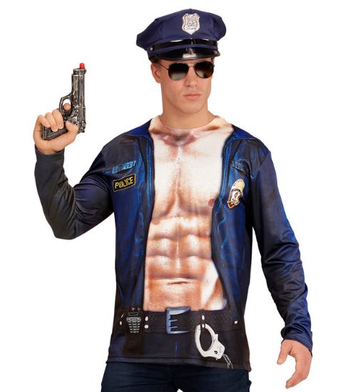 Billede af Løgreglumaður T-shirt langum armum (Vaksin M/L)