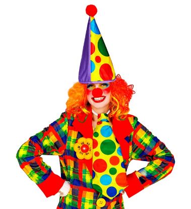 Billede af Klovna Dress-Up Sett (Hattur, Stórt Slips, Nøs)