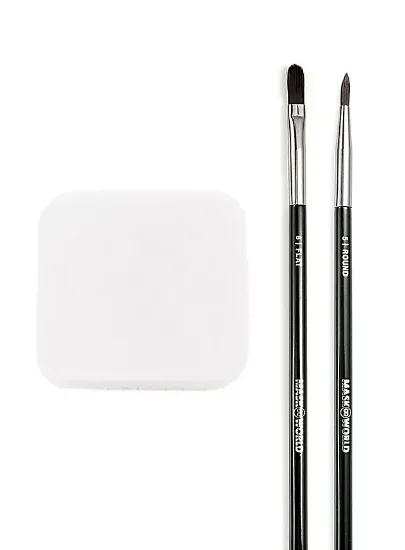 Billede af Brush Sponge Set with 2 Brushes and Make-up Sponge