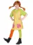 Billede af Pippi Longstocking Costume (122-128 / 4-7 ár)