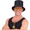 Billede af 90ini hip hop Svart sett hattur brillur hálsband
