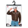 Billede af Cowboy Skjúrta Brún L/XL