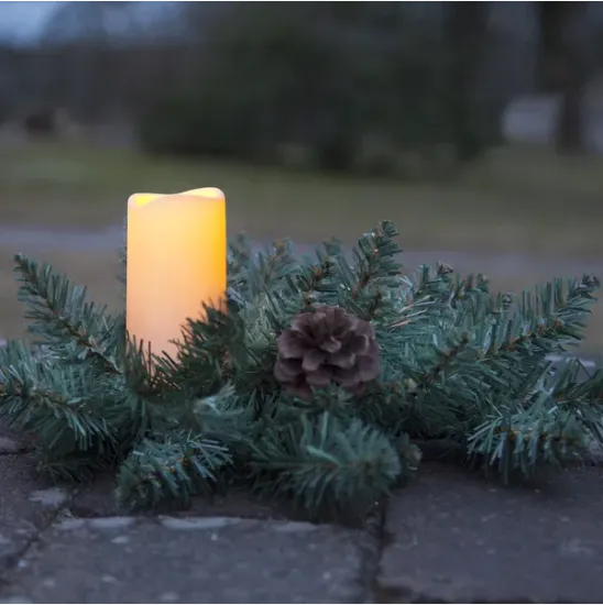 Billede af LED Blokkljós V./Grann 33x12 cm