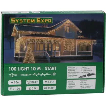 Billede af System Expo Ljósketa, Start, 100 ljós, 10 mtr