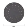 Billede af Teppi til jólatræið v./perum, LED, Grátt, Ø80cm