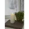 Billede af LED Blokkljós, Flamme Flow, Hvítt, 7,5x17,5cm